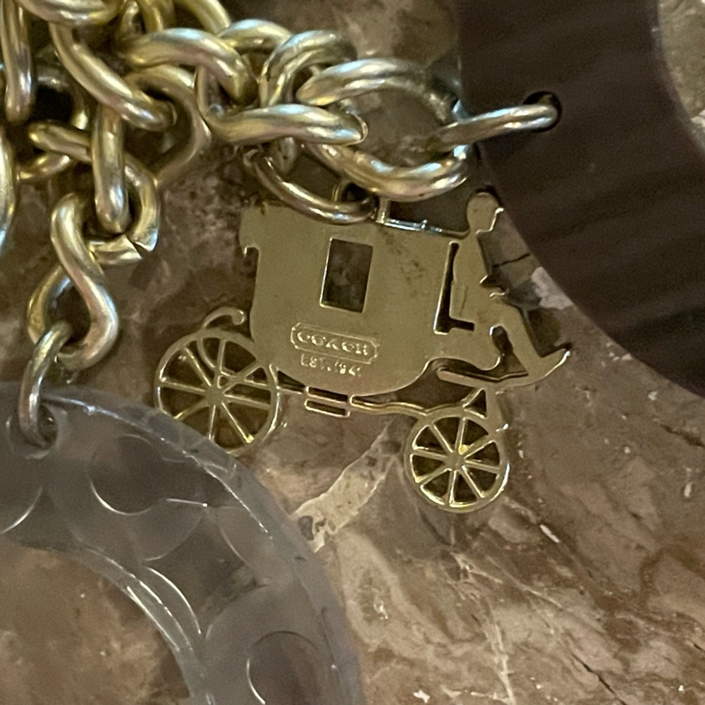 COACH 14826 Peyton Bag C’s And Horse & Carriage Replacement Hangtag Bag Charm - Picture 11 of 17